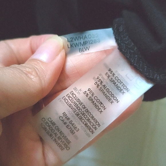 Karl Lagerfeld Black Buffalo Check Sunglasses T-Shirt - Picture 10 of 12